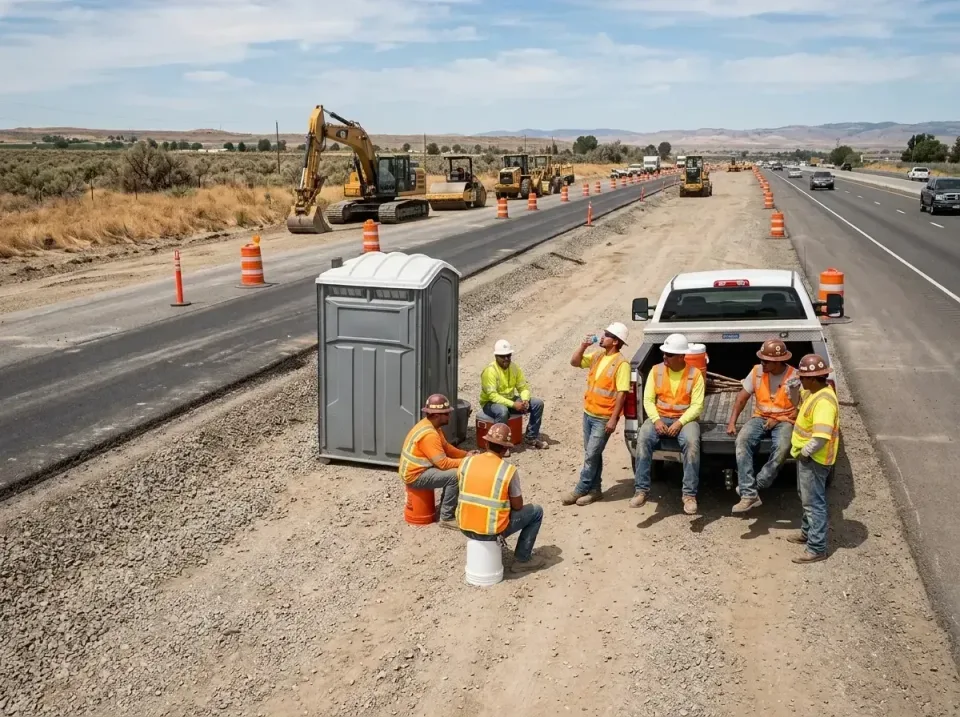 highway-road-construction-crew-007 — frequently asked questions, Porta Potty and Restroom Rentals in Jurupa Valley, CA